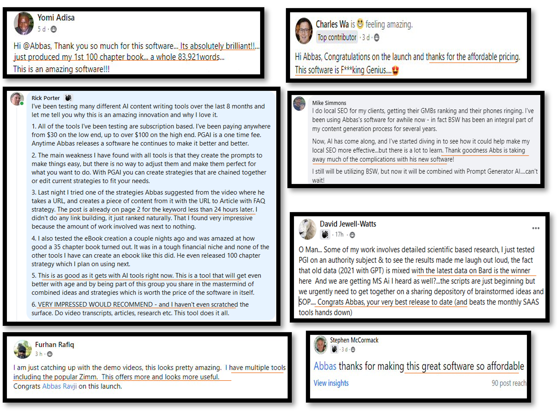 PGAI reviews